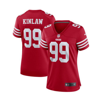 Women's Javon Kinlaw Scarlet San Francisco 49ers Player Game Jersey