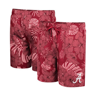 Men's Crimson Alabama Crimson Tide The Dude Swim Shorts