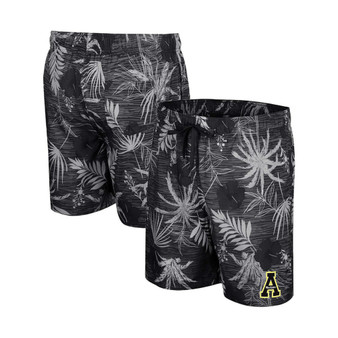 Men's Black Appalachian State Mountaineers What Else is New Swim Shorts