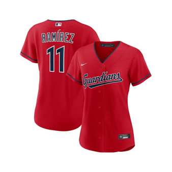 Women's Jose Ramirez Red Cleveland Guardians Alternate Replica Player Jersey