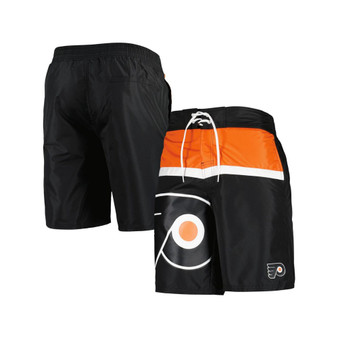 Men's Black Philadelphia Flyers Sea Wind Swim Trunks