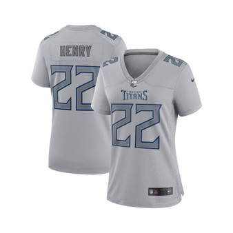 Women's Derrick Henry Gray Tennessee Titans Atmosphere Fashion Game Jersey
