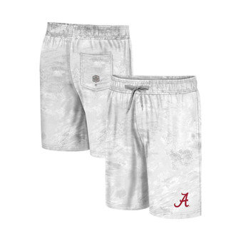 Men's White Alabama Crimson Tide Realtree Aspect Ohana Swim Shorts