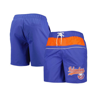 Men's Royal New York Islanders Freestyle Volley Swim Shorts