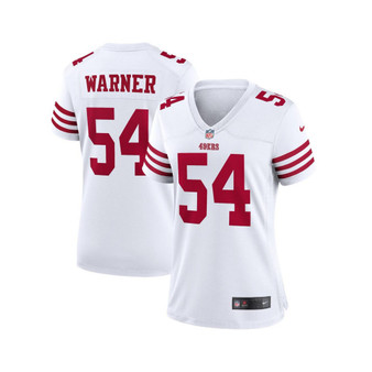 Women's Fred Warner White San Francisco 49ers Player Game Jersey