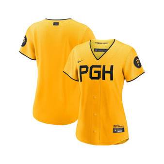 Women's Gold Pittsburgh Pirates 2023 City Connect Replica Jersey