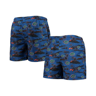 Men's Royal Florida Gators Island Palm Swim Trunks