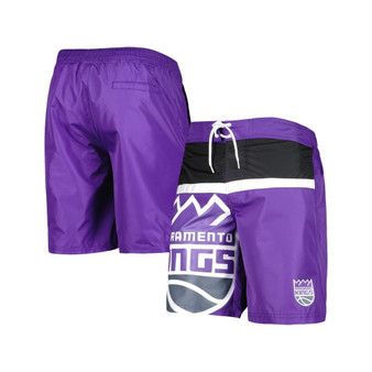 Men's Purple Sacramento Kings Sea Wind Swim Trunks