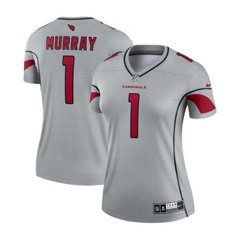 Women's Kyler Murray Gray Arizona Cardinals Inverted Legend Jersey