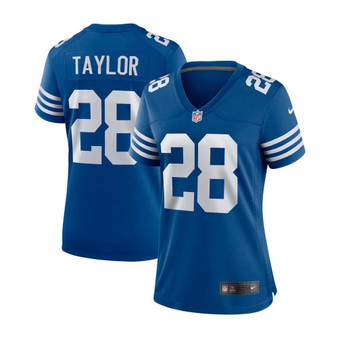 Women's Jonathan Taylor Royal Indianapolis Colts Alternate Game Jersey