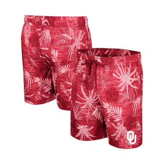 Men's Crimson Oklahoma Sooners What Else is New Swim Shorts
