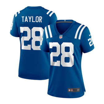 Women's Jonathan Taylor Royal Indianapolis Colts Player Game Jersey