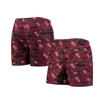 Men's Garnet Florida State Seminoles Island Palm Swim Trunks