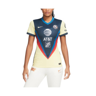 Women's Yellow Club America 2020/21 Home Replica Jersey