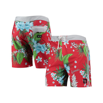 Men's x '47 Brand Red St. Louis Cardinals Phantom Tailgate Swim Shorts