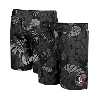 Men's Black Florida State Seminoles The Dude Swim Shorts