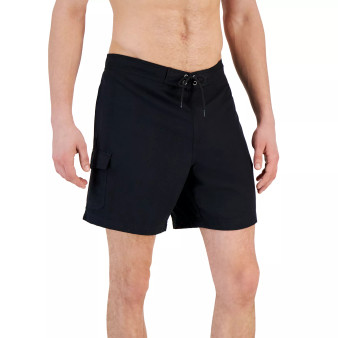 Men's Solid Quick-Dry 7" E-Board Shorts, Created for Macy's