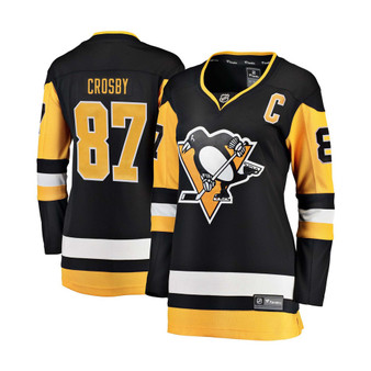 Women's Sidney Crosby Black Pittsburgh Penguins Home Breakaway Player Jersey