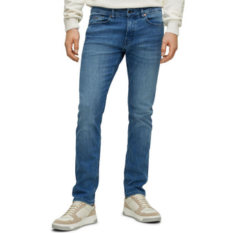 Men's Slim-Fit Blue Super-Stretch Denim Jeans