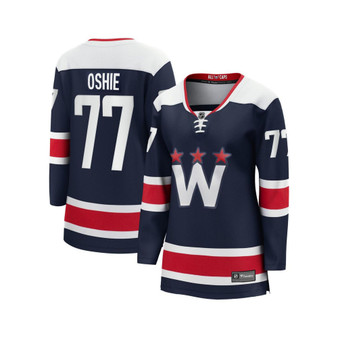 Women's Branded TJ Oshie Navy Washington Capitals 2020/21 Alternate Premier Breakaway Player Jersey