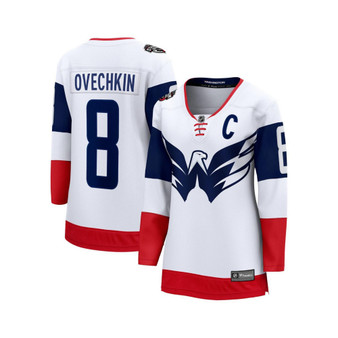 Women's Branded Alexander Ovechkin White Washington Capitals 2023 NHL Stadium Series Breakaway Player Jersey