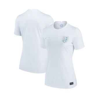 Women's White England Women's National Team 2022/23 Home Replica Blank Jersey
