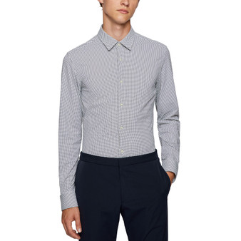 Men's Slim-Fit Pattern Shirt