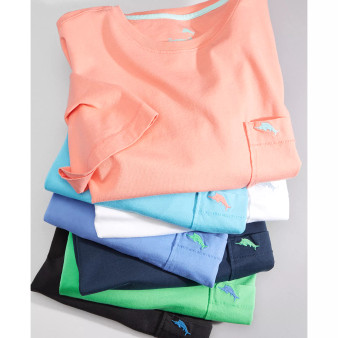 Men's Bali Sky Short Sleeve Crewneck T-Shirt