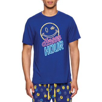 Men's Super Soft Happy Hour Crew Neck T-shirt