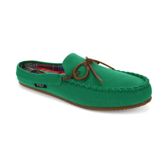 Men's Mcguire Twill Mock Tie Mule Moccasin Slipper