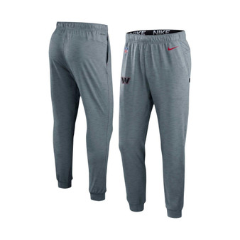 Men's Heather Gray Washington Commanders Sideline Pop Player Performance Lounge Pants