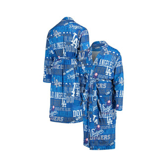 Men's Royal Los Angeles Dodgers Ensemble Micro fleece Robe