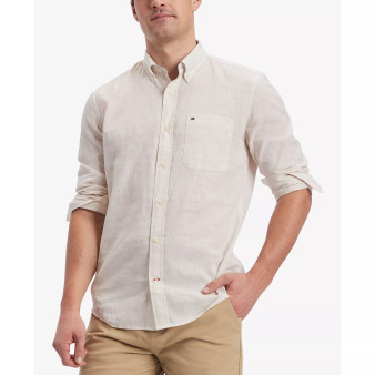 Men's Porter Linen Blend Long-Sleeve Shirt