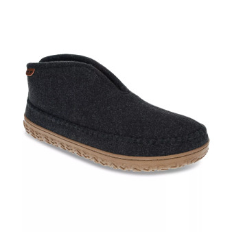 Men's Rugged Wool Boot Slip-On Slippers