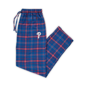 Men's Royal, Red Philadelphia Phillies Big and Tall Team Flannel Pants