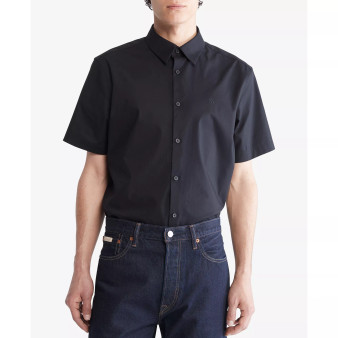 Men's Slim-Fit Stretch Solid Shirt