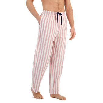 Men's Stripe Cotton Pajama Pants, Created for Macy's