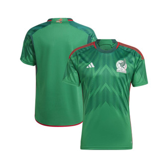 Men's Green Mexico National Team 2022/23 Home Blank Replica Jersey