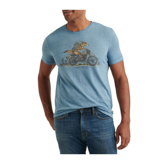 Men's Coyote Biker Short Sleeve T-Shirt