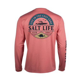 Men's Deep Sea Cruising Performance Long Sleeve T-shirt