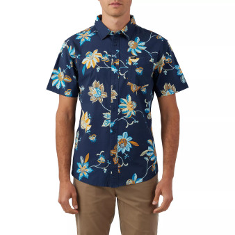 Men's Quiver Stretch Standard Short Sleeve Woven Shirt