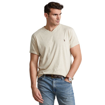 Men's Big & Tall Jersey V-Neck T-Shirt