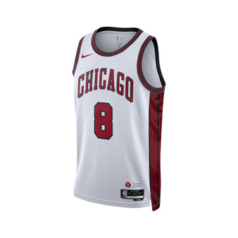Men's and Women's Zach Lavine White Chicago Bulls 2022/23 City Edition Swingman Jersey