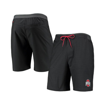 Men's Charcoal Ohio State Buckeyes Twisted Creek Omni-Shield Shorts