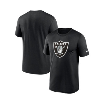 Men's Black Las Vegas Raiders Legend Logo Performance T-shirt