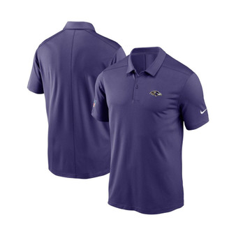Men's Purple Baltimore Ravens Sideline Victory Performance Polo Shirt