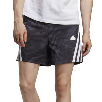 Future Icons Allover Print Three-Stripes 8" Track Shorts