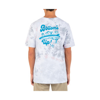 Men's Everyday Tie Dye Bottoms Up Short Sleeve T-shirt