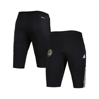 Men's Black Philadelphia Union 2023 On-Field Training AEROREADY Half Pants