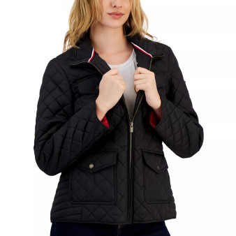 Women's Quilted Zip-Up Jacket